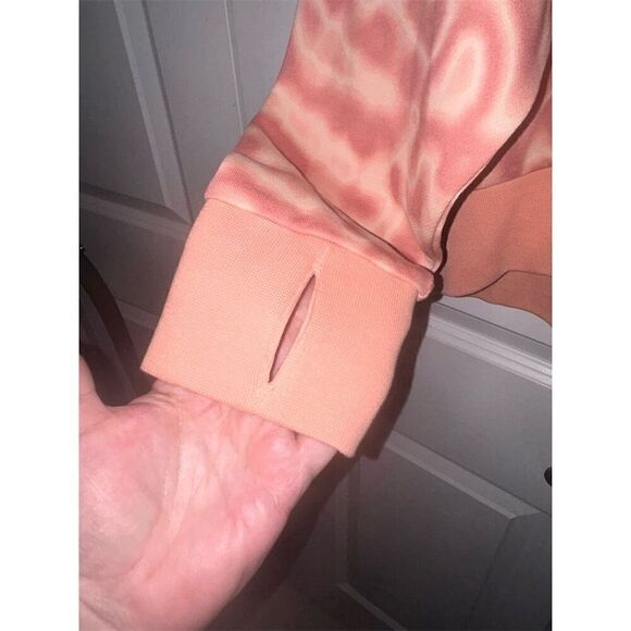 Adidas 11 Honore Womens Plus 1X Pink Animal Print Crew Neck Sweatshirt C… - Picture 4 of 9